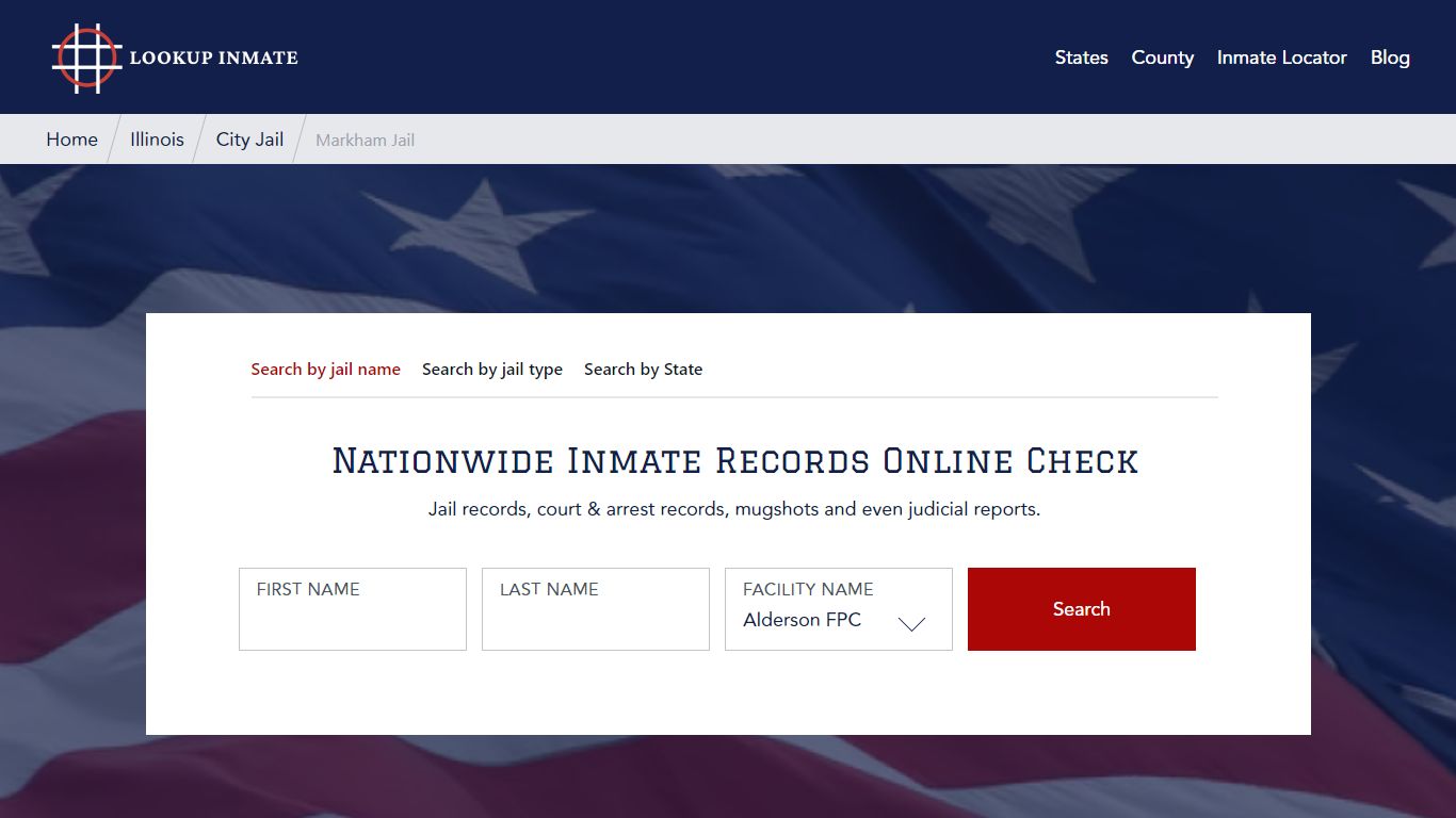 Markham Jail in Illinois - Lookup Inmate